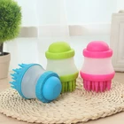 Pet Master Pet Dog Cat Bathing Tool Press Shower Gel Bath Brush Multi-function Soft Silicone Massage Hair
