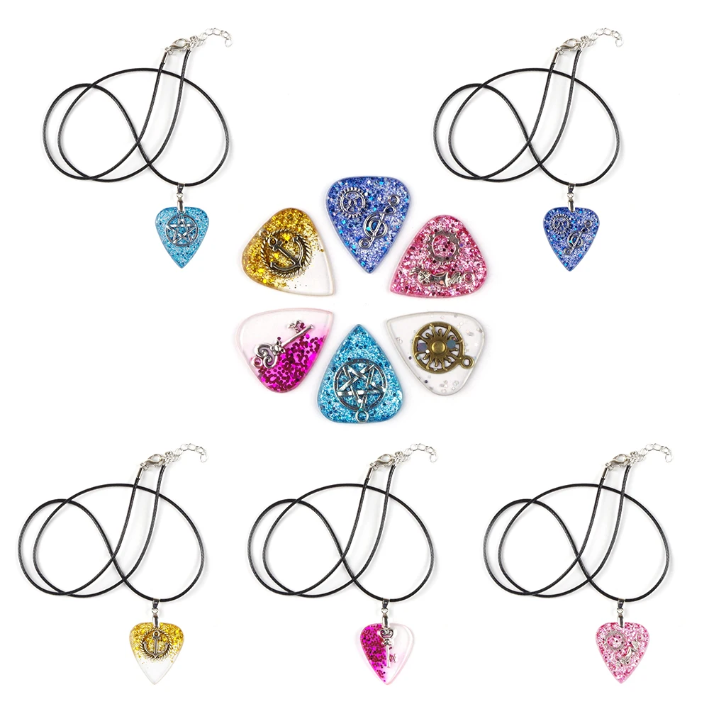 Energinox Wholesale Hand-Crafted DIY Colorful Resin Guitar Pick Holder Pendant Necklace
Energinox Wholesale Hand-Crafted DIY Colorful Resin Guitar Pick Holder Pendant Necklace