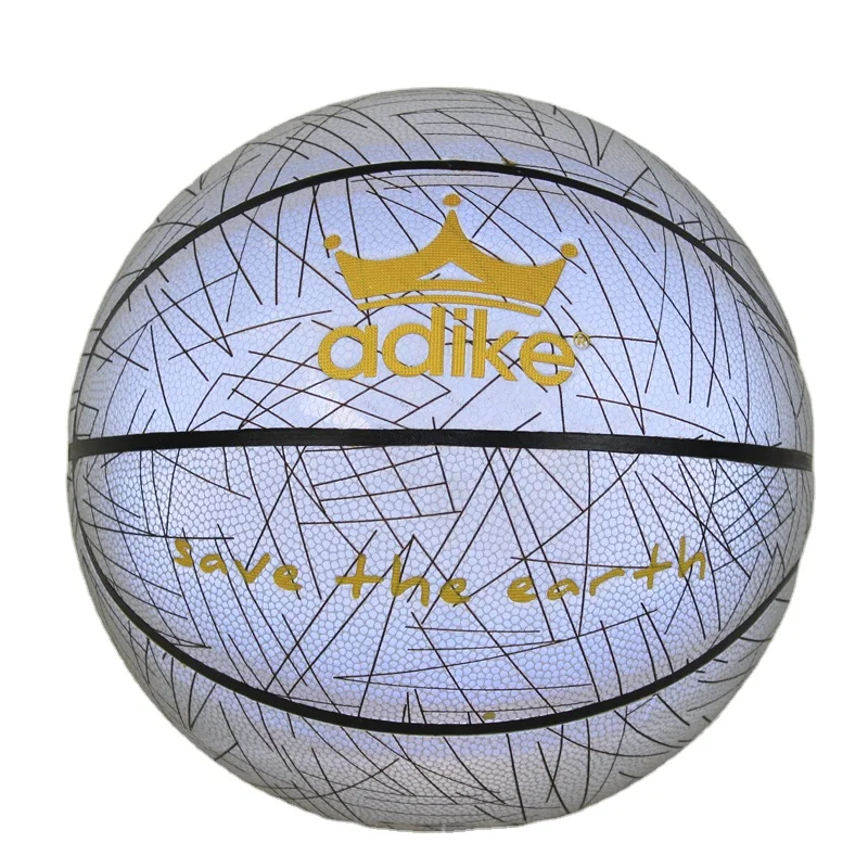 adike baloncesto bolas de basquete basket holographic hologram glow in the dark basketball ball, Custom personality color
adike baloncesto bolas de basquete basket holographic hologram glow in the dark basketball ball, Custom personality color