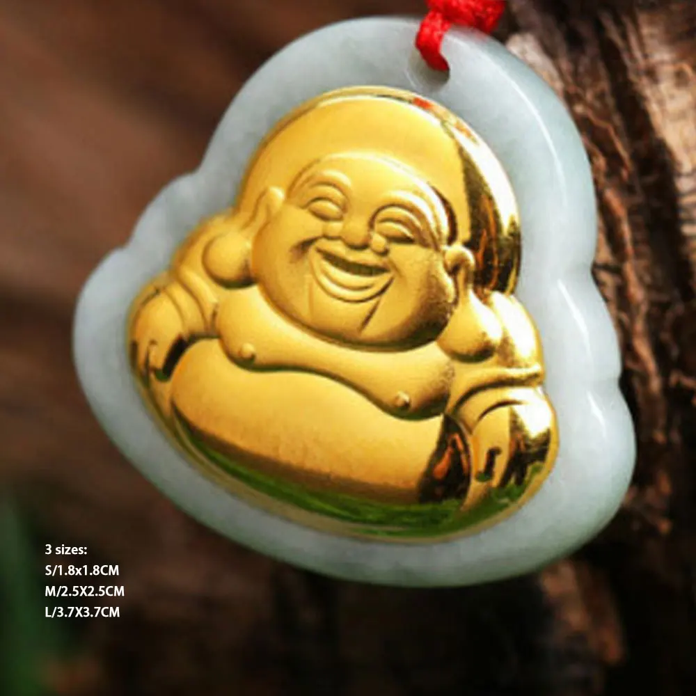 A grade Chinese jade stone fine 24k gold buddah jade Pendant Necklace Jewelry Wholesale
A grade Chinese jade stone fine 24k gold buddah jade Pendant Necklace Jewelry Wholesale