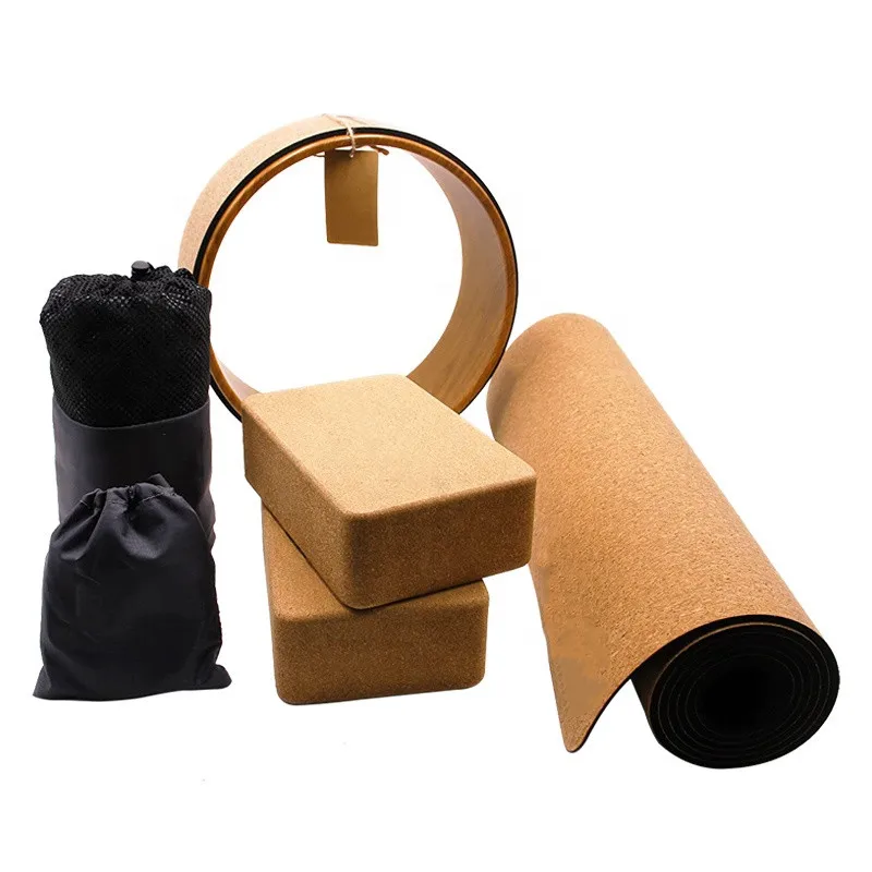Premium Eco Yogamatte Tasche yoga set - Kork Naturkauschuk - 4mm rutschfest schadstoffrei Sport Fitness Gymnastik Matte
Premium Eco Yogamatte Tasche yoga set - Kork Naturkauschuk - 4mm rutschfest schadstoffrei Sport Fitness Gymnastik Matte