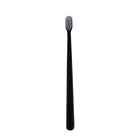 2020 Factory Wholesale Price Black white Customizable LOGO Ultra Soft Fine Bristle Bamboo Charcoal Toothbrush For Adult
