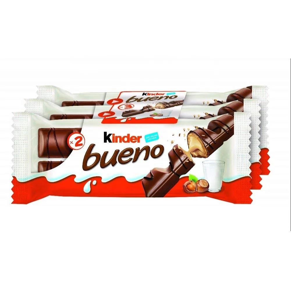 Вафли kinder bueno в Молочном шоколаде, 43 г