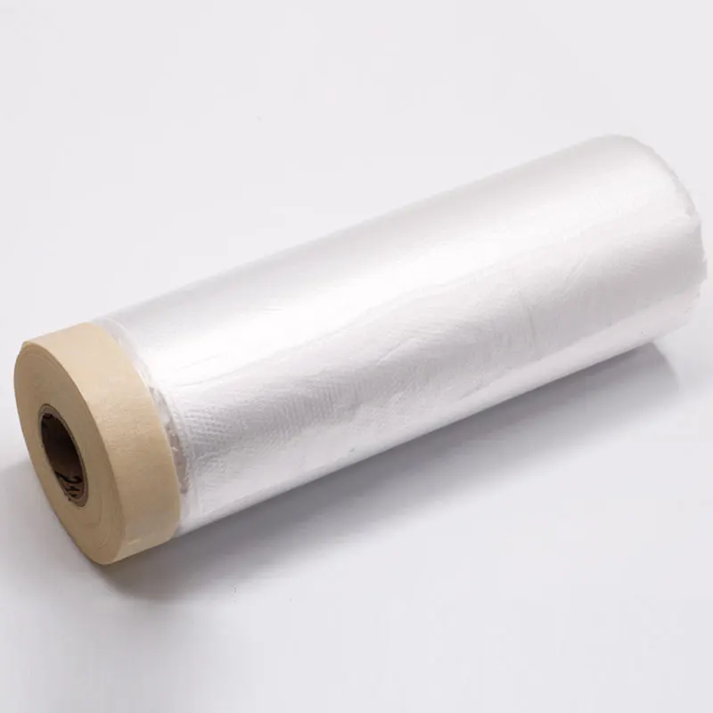 2100mm Transparent Plastic Masking Tape Masking Film Paint Protection