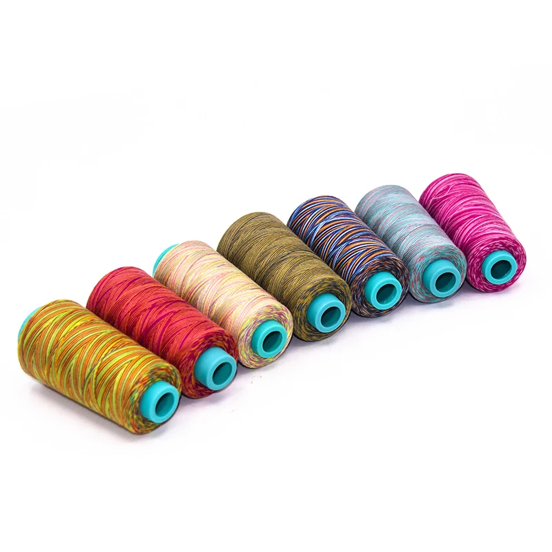 40S/2 100% POLYESTER RAINBOW OVERLOCKER THREAD COLORFUL SEWING THREAD OVERLOCK
40S/2 100% POLYESTER RAINBOW OVERLOCKER THREAD COLORFUL SEWING THREAD OVERLOCK