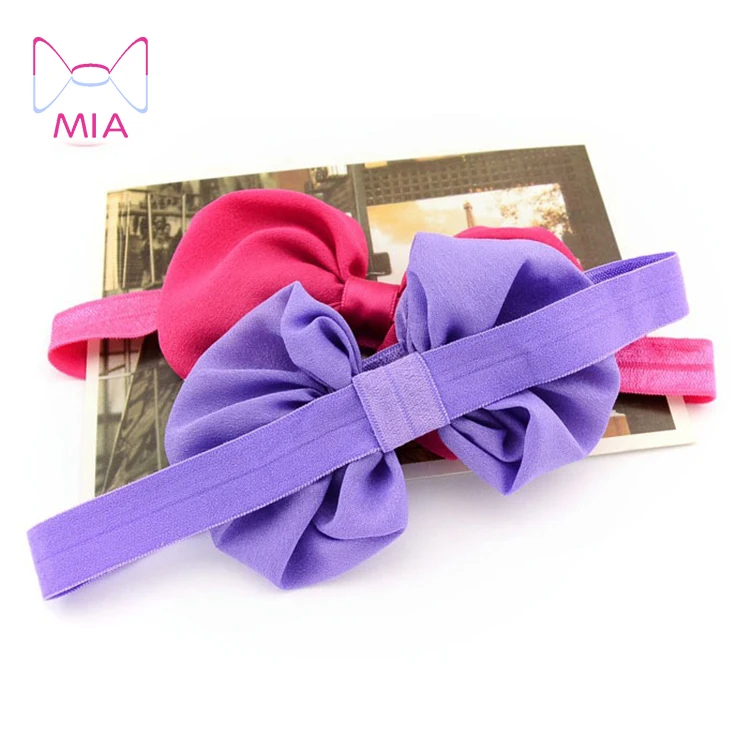 Mia Free Shipping Kids Chiffon bow hair band girl headdress 585, Picture shows
Mia Free Shipping Kids Chiffon bow hair band girl headdress 585, Picture shows