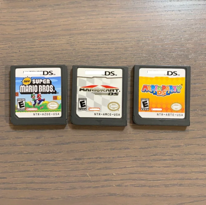 Free Shipping Video Games Cartridge Cards Super Mario Bros Mariokart Mario Party for DS game console, Colorful
Free Shipping Video Games Cartridge Cards Super Mario Bros Mariokart Mario Party for DS game console, Colorful
