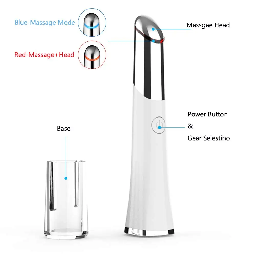 Beauty Tool Rechargeable Electric Hot Cold Eye Massager Pen Eye Lips Facial Skin Wrinkle Massager Eye And Lip Massage Pen
Beauty Tool Rechargeable Electric Hot Cold Eye Massager Pen Eye Lips Facial Skin Wrinkle Massager Eye And Lip Massage Pen
