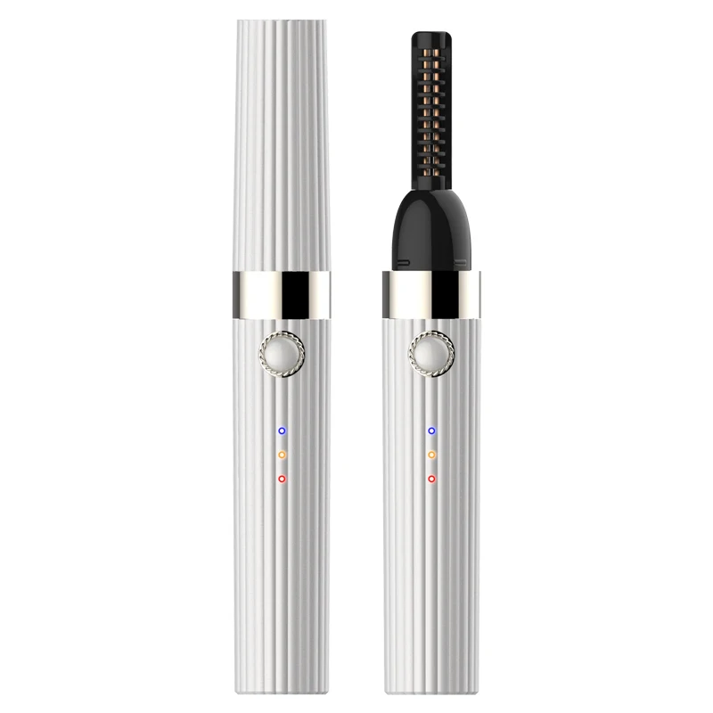 Portable Rechargeable Electric Heated Eyelash Curler Eyes beauty tool, White/black/red
Portable Rechargeable Electric Heated Eyelash Curler Eyes beauty tool, White/black/red