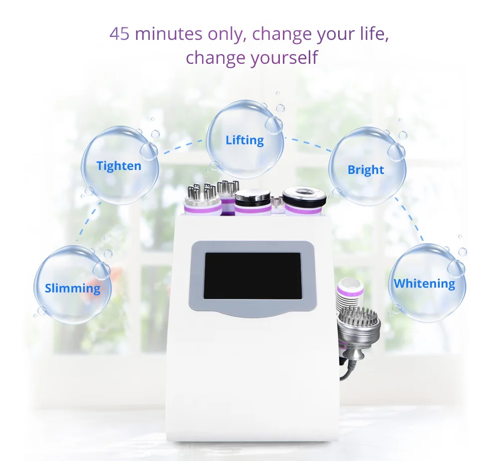 New Cavitation Unoisetion 40K Fat Removal weight loss spa vacuum 3D RF Slimming machine
New Cavitation Unoisetion 40K Fat Removal weight loss spa vacuum 3D RF Slimming machine