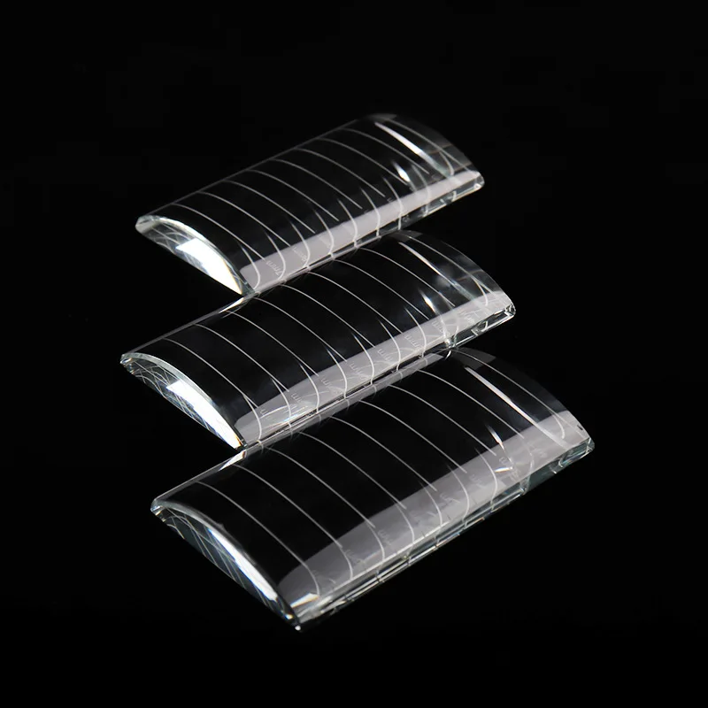 Ali baba product posting Transparent Crystal U shape glass eye glue pallet with scaled
Ali baba product posting Transparent Crystal U shape glass eye glue pallet with scaled