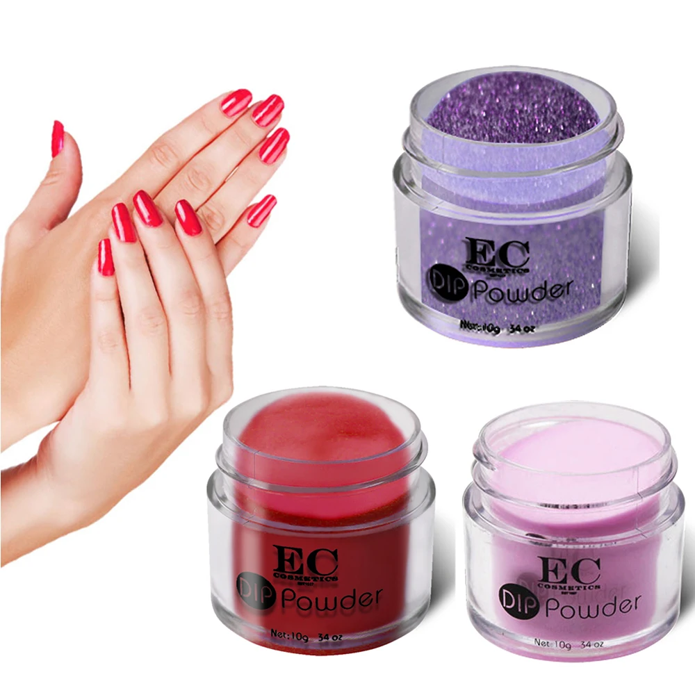 EC glitter dip powder manicure high quality uv mirror powder 
EC glitter dip powder manicure high quality uv mirror powder