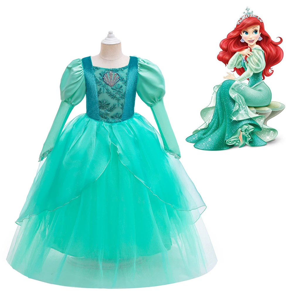 Halloween Party Cosplay Up Performance Clothing Mermaid Cinderella Princess Cosplay Costume For Kids Girl
Halloween Party Cosplay Up Performance Clothing Mermaid Cinderella Princess Cosplay Costume For Kids Girl