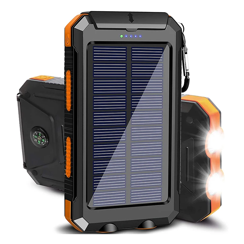 Portable 20000Mah Outdoor Solar Phone Charger Waterproof Solar Power Bank Charger With Light For Cell Phone
Portable 20000Mah Outdoor Solar Phone Charger Waterproof Solar Power Bank Charger With Light For Cell Phone