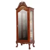 Chippendale Display Glass Cabinet 1 Door for living room made in Indonesia