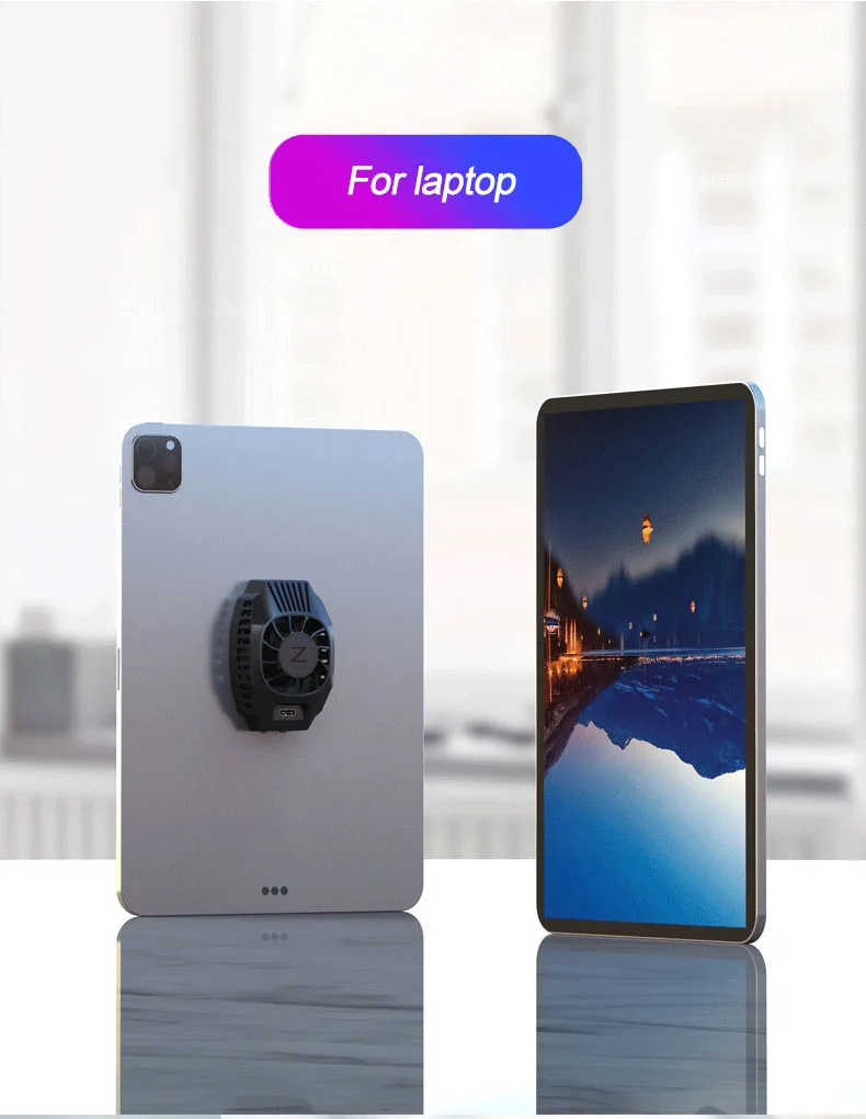 Gaming cooler for phone with 10W fast ipad wireless charger cooling radiator, Black
Gaming cooler for phone with 10W fast ipad wireless charger cooling radiator, Black