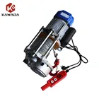 outdoor construction building mobile motor wireless control small crane electric wire rope pulling hoist