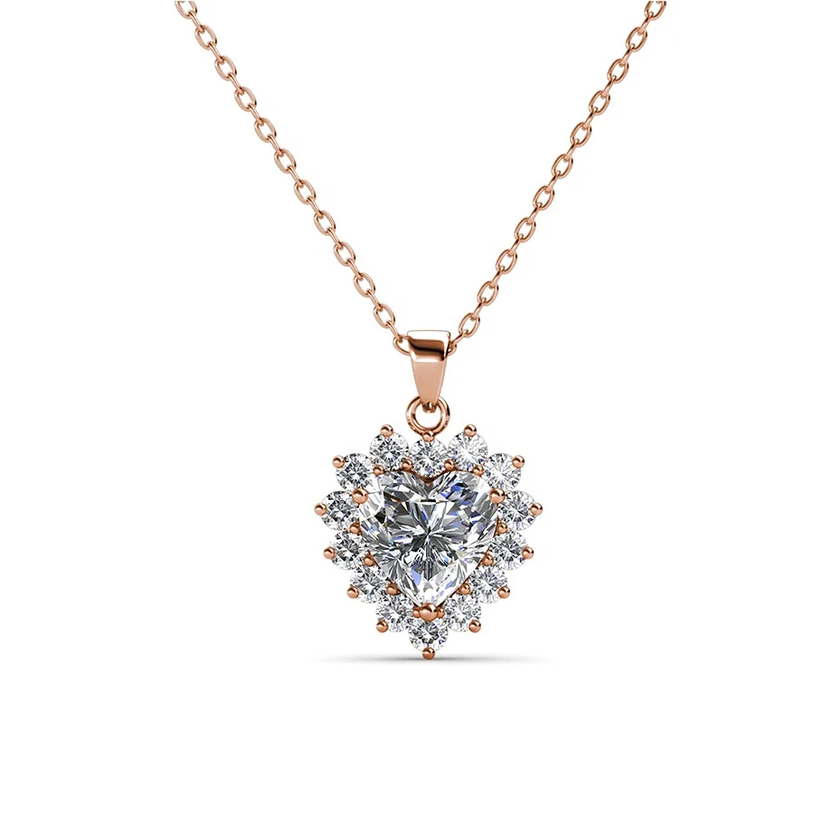 Destiny Jewellery 2021 New AAA Zirconia European Women Pendant Jewelry Vintage Heart Necklace Gift For Wife On Her Birthday
Destiny Jewellery 2021 New AAA Zirconia European Women Pendant Jewelry Vintage Heart Necklace Gift For Wife On Her Birthday