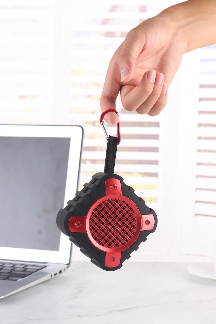 New Arrival Outdoor Sport Bluetooth Speaker With Portable Ring FM SD Card AUX USB Music Play - ANKUX.COM