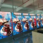 2017 high quality low price standing led video wall p4 p5 outdoor full color oled display large led sign