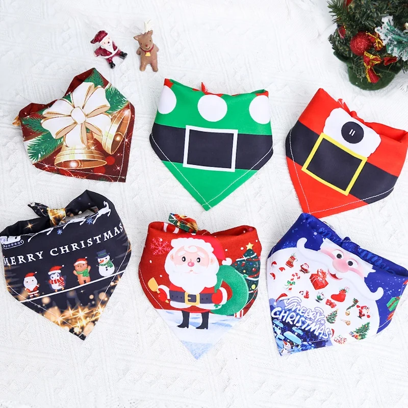 MIO New Arrival Cute Pet Scarf Christmas Hot Selling Christmas Pattern Bandanas For Dogs Holiday Decoration, 12 colors in stock
MIO New Arrival Cute Pet Scarf Christmas Hot Selling Christmas Pattern Bandanas For Dogs Holiday Decoration, 12 colors in stock