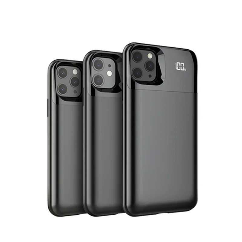Special Design Suitable for Ip 11/11 pro max Phone case separated wireless smart digital display back clip 5000mAh Power Bank, Black
Special Design Suitable for Ip 11/11 pro max Phone case separated wireless smart digital display back clip 5000mAh Power Bank, Black