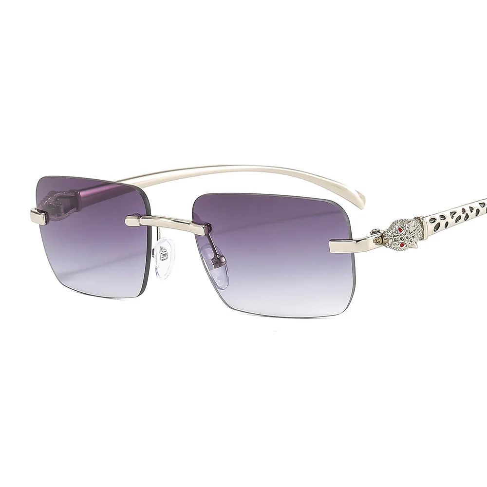 Luxury Brand Leopard Rimless Sunglasses Small Square Sun Glasses Fashion Cheetah Sunglasses 2021
Luxury Brand Leopard Rimless Sunglasses Small Square Sun Glasses Fashion Cheetah Sunglasses 2021