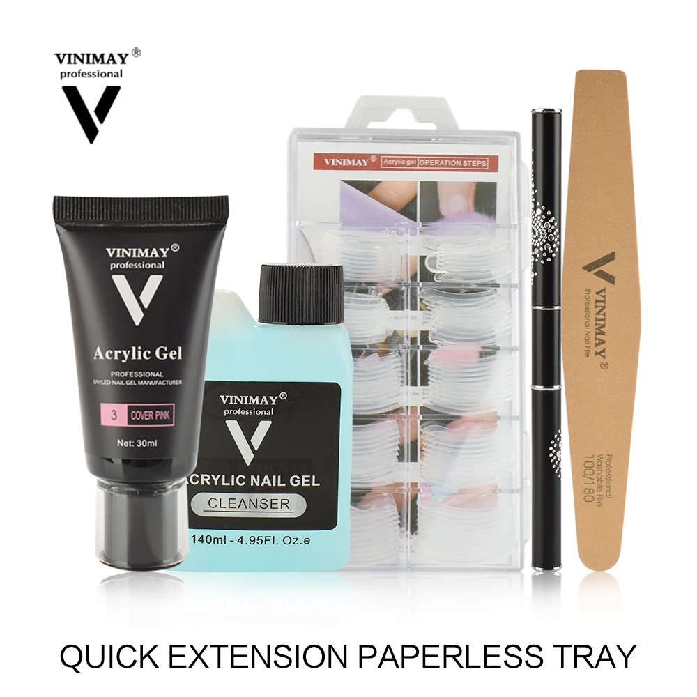Vinimay Nail Salon Nail Art UV Gel Kit Gel Nail Polish Set 
Vinimay Nail Salon Nail Art UV Gel Kit Gel Nail Polish Set