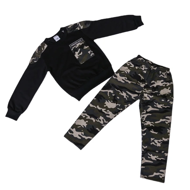 Middle and big Boys Casual Spring and Autumn Suit New Children's Camouflage Boy Sports Two-piece Set
Middle and big Boys Casual Spring and Autumn Suit New Children's Camouflage Boy Sports Two-piece Set