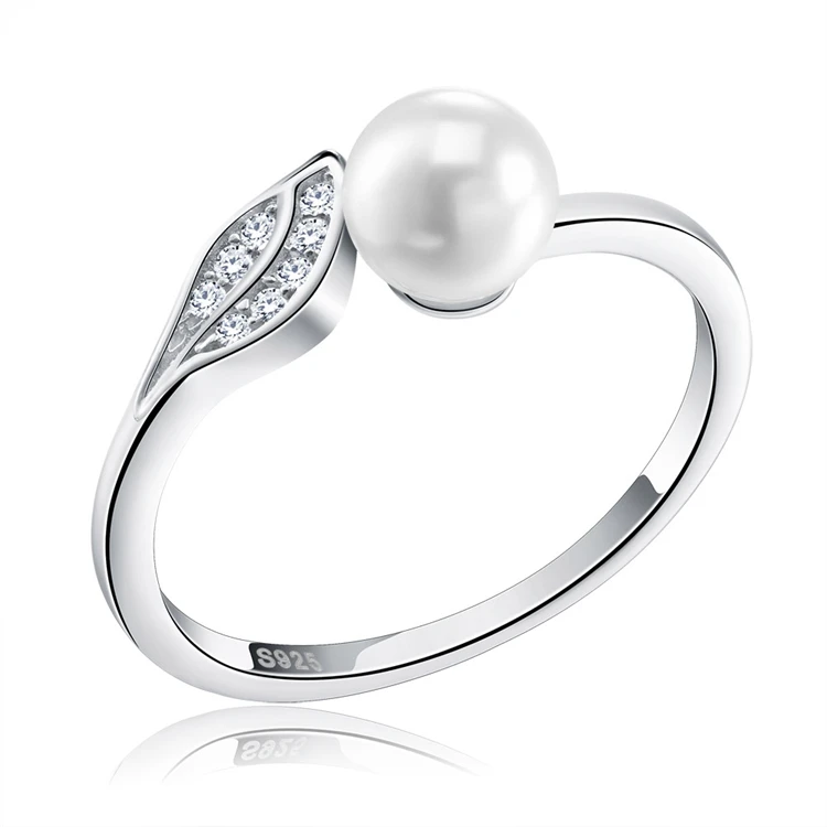 Fashion Wholesale Sterling Silver Leaf Cubic Zircon Fine Jewelry Big Simulated Natural Handmade Pearl Ring, Customized color
Fashion Wholesale Sterling Silver Leaf Cubic Zircon Fine Jewelry Big Simulated Natural Handmade Pearl Ring, Customized color