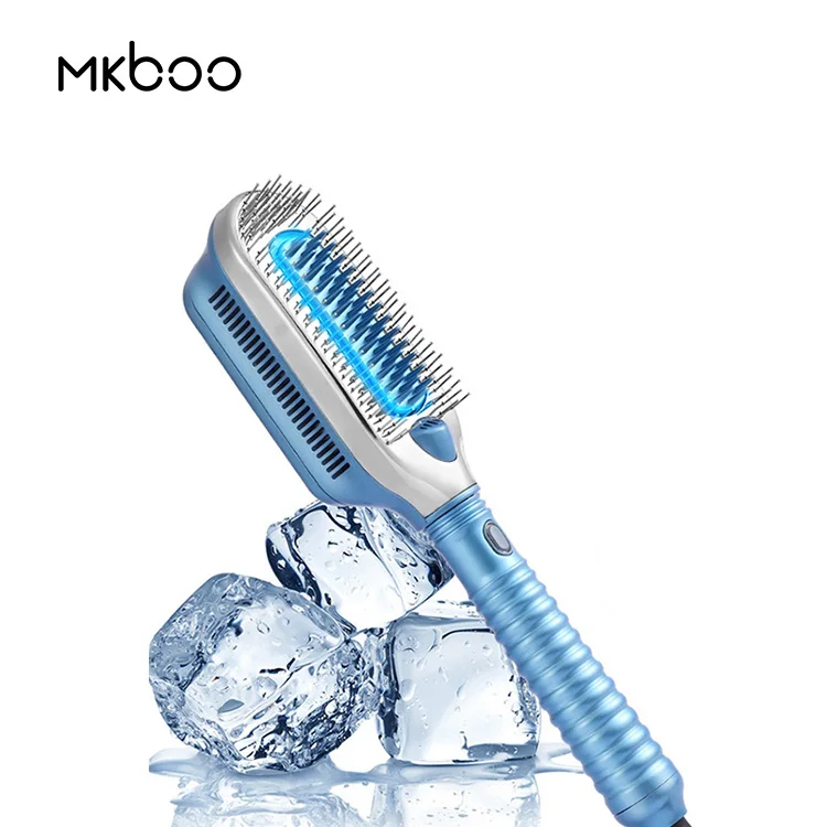 Mkboo 2021 Hair Treatment Blue Color Heatless Titanium Ceramic Cold Detangle Perm Smooths Hair Dryer Straightener Ice Comb Brush
Mkboo 2021 Hair Treatment Blue Color Heatless Titanium Ceramic Cold Detangle Perm Smooths Hair Dryer Straightener Ice Comb Brush