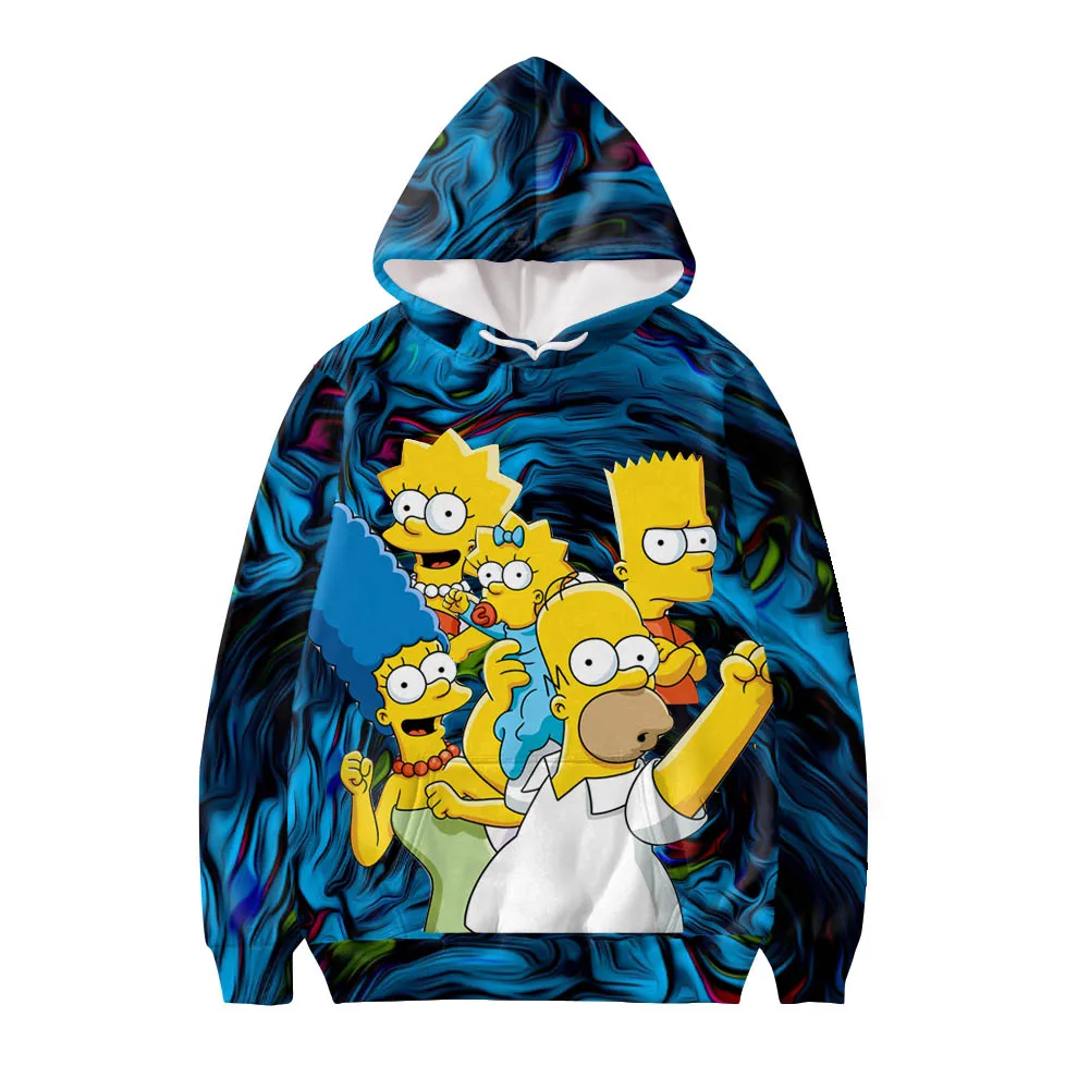Hot custom men's sweatshirt Simpsons cartoon print tops youth street skateboard sportswear, Picture color
Hot custom men's sweatshirt Simpsons cartoon print tops youth street skateboard sportswear, Picture color