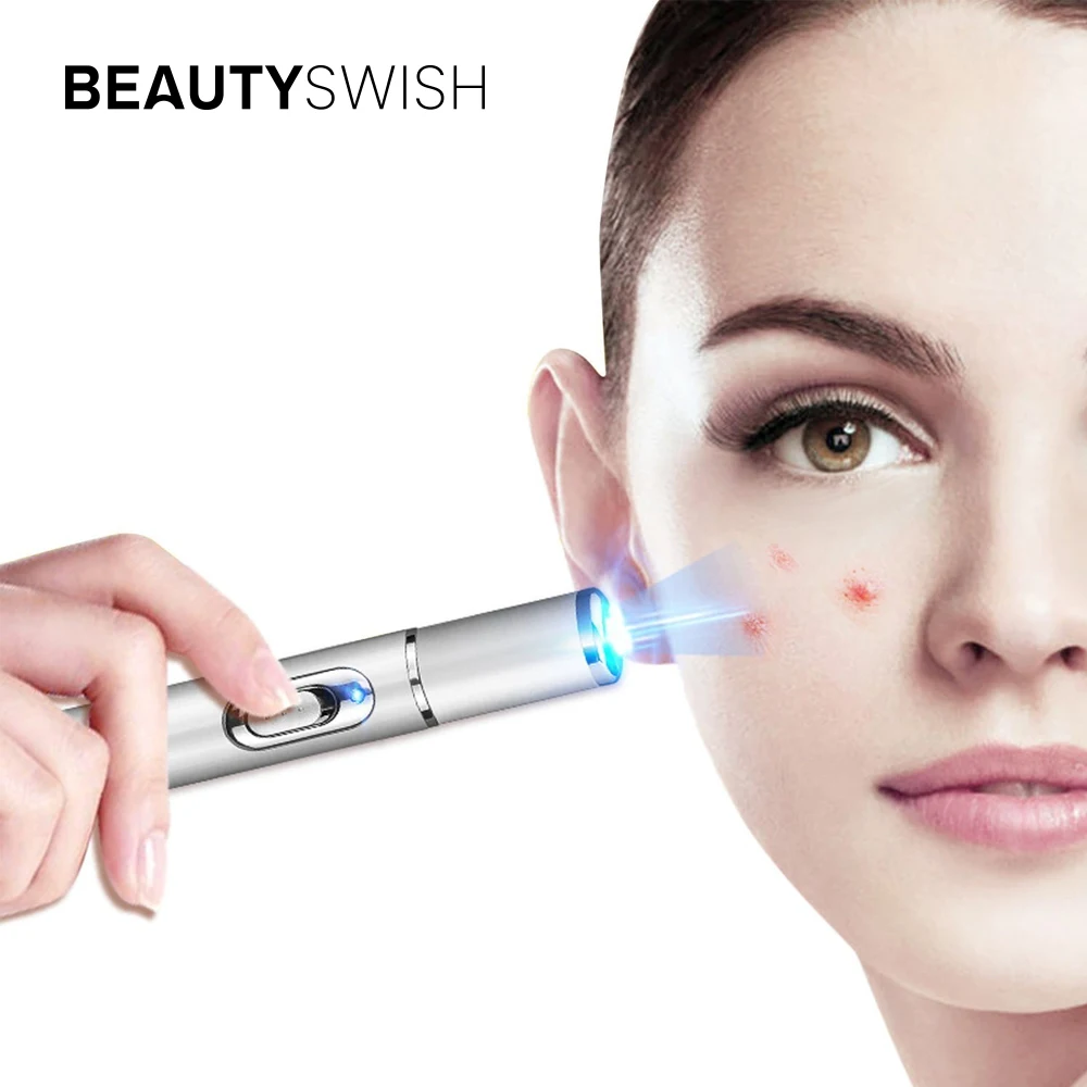 Beauty Device Facial Beauty Scar Acne Pen Removal Anti Wrinkle Aging Therapy Acne Treatment Blue Light Laser Acne Pen, White
Beauty Device Facial Beauty Scar Acne Pen Removal Anti Wrinkle Aging Therapy Acne Treatment Blue Light Laser Acne Pen, White