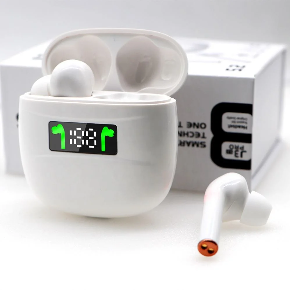 2021 New Tws Original Wireless BT Headset Sport Earphone Touch Control 5.2 LED Display Headphone J3 Pro For All Phone, Black/white
2021 New Tws Original Wireless BT Headset Sport Earphone Touch Control 5.2 LED Display Headphone J3 Pro For All Phone, Black/white