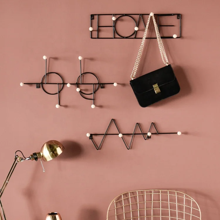 Coat Rack Decorative Cast Iron Key Rack Holder Wall Mounted Door Entrance Hook Hanger, Black
Coat Rack Decorative Cast Iron Key Rack Holder Wall Mounted Door Entrance Hook Hanger, Black