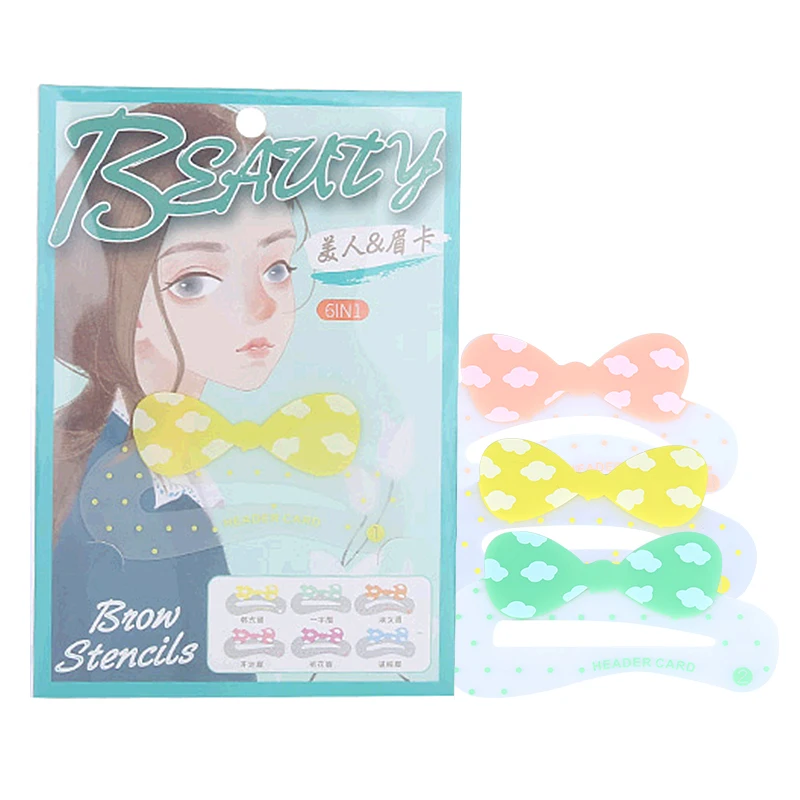 Lameila 6 pcs Makeup accessories tools wholesale eyebrow stencils template kit eyebrow shaping stencils A0204, Like picture or customized
Lameila 6 pcs Makeup accessories tools wholesale eyebrow stencils template kit eyebrow shaping stencils A0204, Like picture or customized