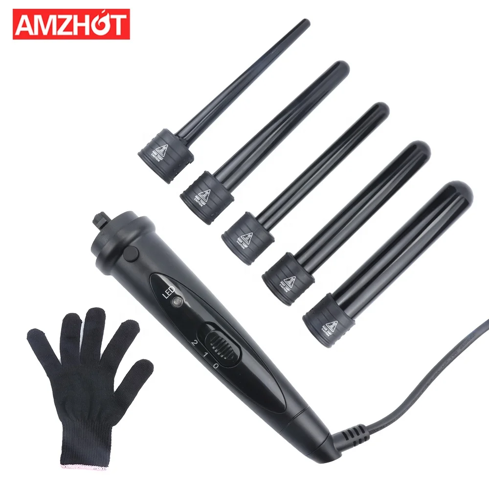 X22-0001 5 in 1 Automatic Curling Wand Set with 5 Interchangeable Hair Curlers
X22-0001 5 in 1 Automatic Curling Wand Set with 5 Interchangeable Hair Curlers