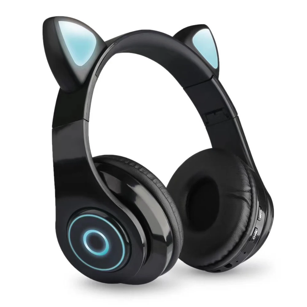Super bass hifi girl headset BT V5.0 mobile pc cute cat gaming led wireless Foldable ear cat stereo headphones for Women Girls, Black, white, pink, dark blue, purple, khaki, red
Super bass hifi girl headset BT V5.0 mobile pc cute cat gaming led wireless Foldable ear cat stereo headphones for Women Girls, Black, white, pink, dark blue, purple, khaki, red
