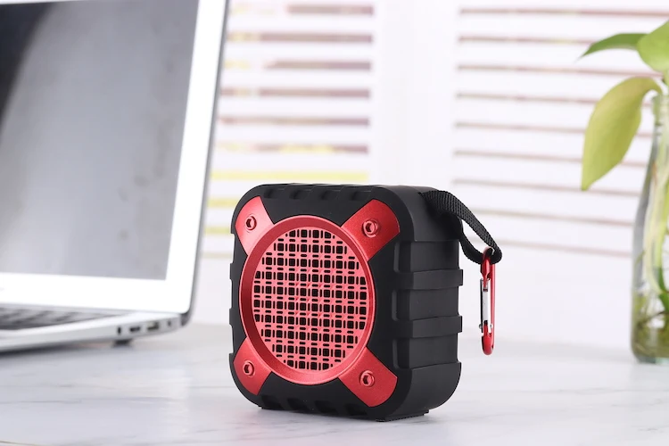 New Arrival Outdoor Sport Bluetooth Speaker With Portable Ring FM SD Card AUX USB Music Play - ANKUX.COM