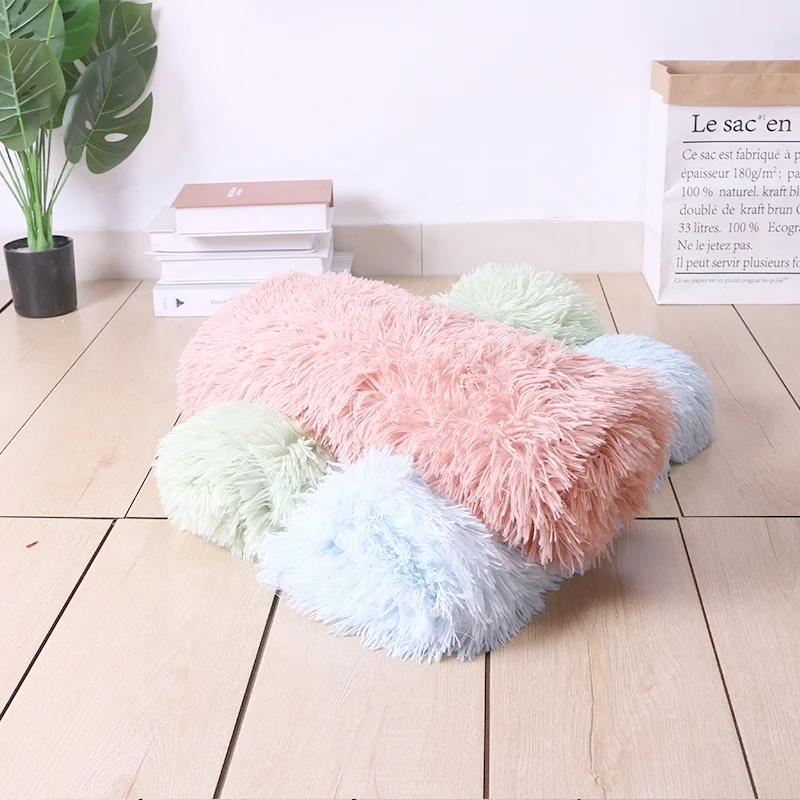 Wangyu Custom Soft Fluffyet Dog Blanket Warm Thicken Pet Colorful Cushions Long Plush Blanket, As picture
Wangyu Custom Soft Fluffyet Dog Blanket Warm Thicken Pet Colorful Cushions Long Plush Blanket, As picture