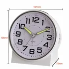 Imarch BM10603-WH Quiet Non Ticking with Snooze and Backlight Crescendo alarm clocks