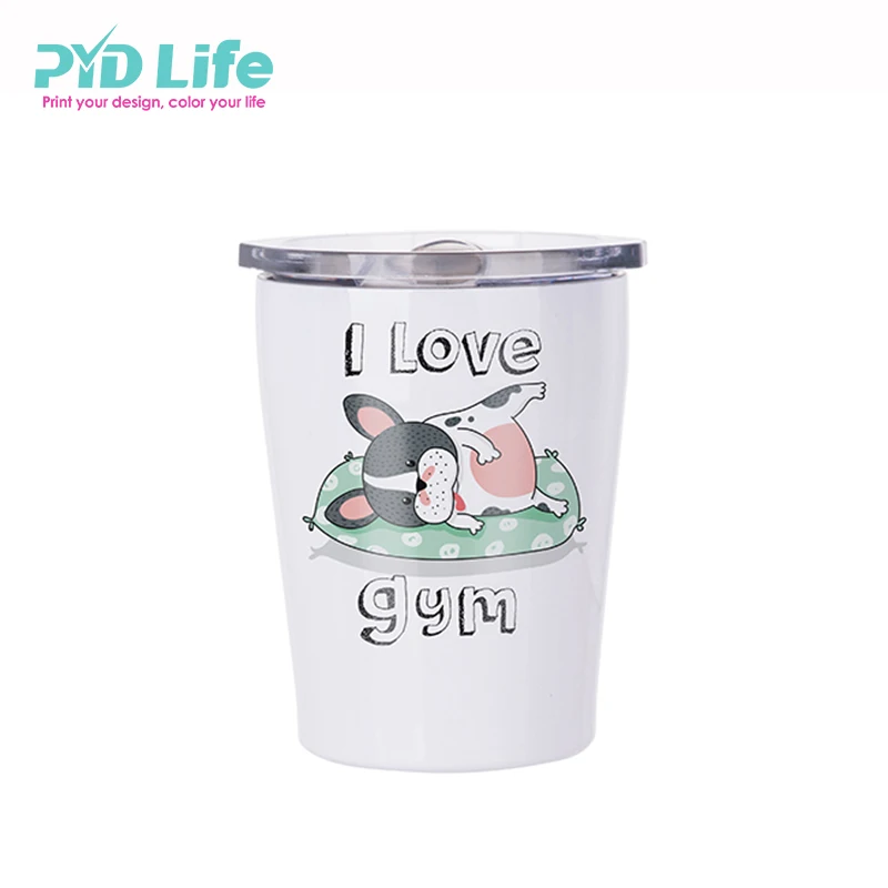 PYD Life 8 oz Child Kids Tumbler Cups Stainless Steel Tumbler Milk Mug Custom Logo Print, White/silver
PYD Life 8 oz Child Kids Tumbler Cups Stainless Steel Tumbler Milk Mug Custom Logo Print, White/silver