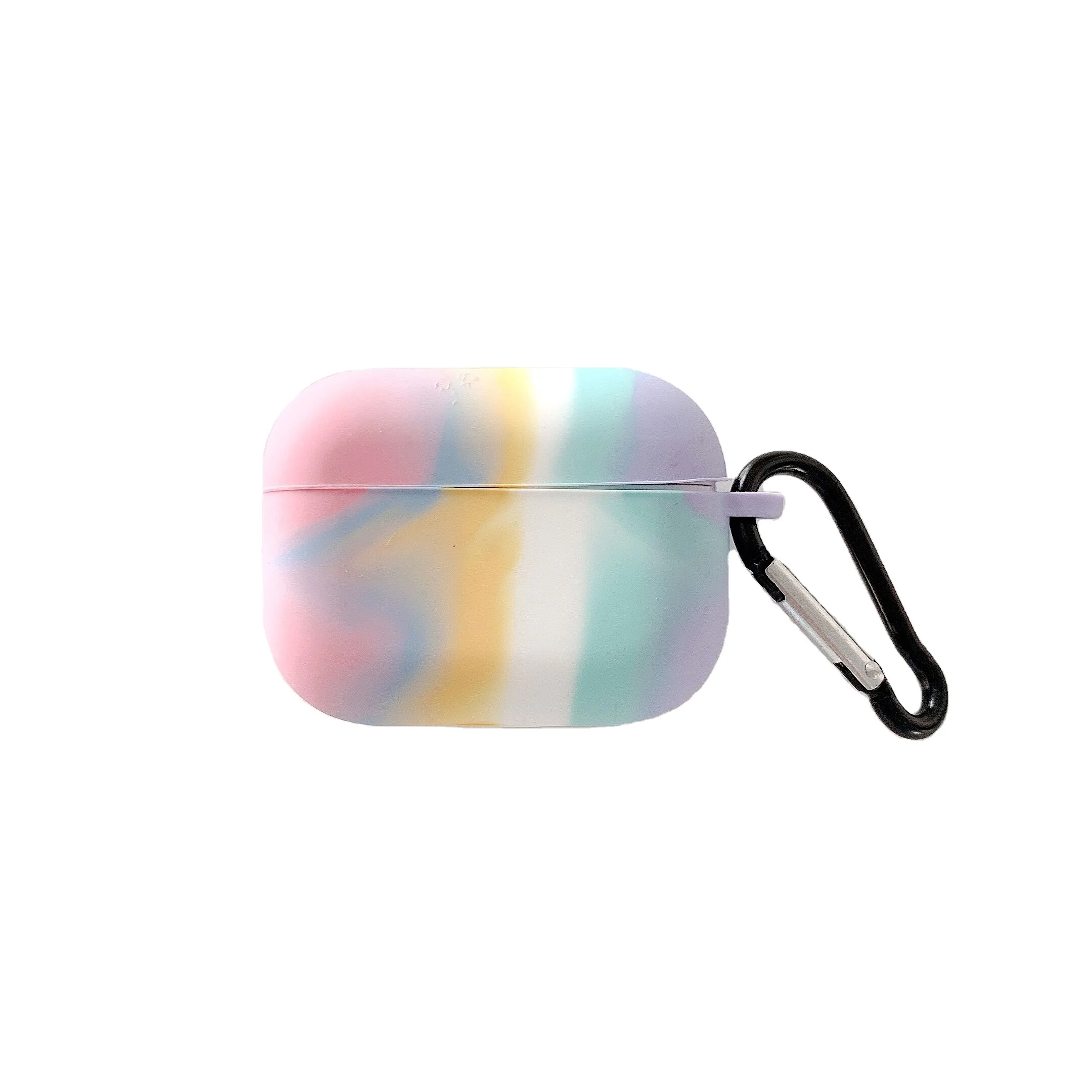 

for Airpods Case Hot Sale Liquid Silicone Soft Skin Case Rainbow Color Shockproof Cover For Apple Airpod 2, 2 designs