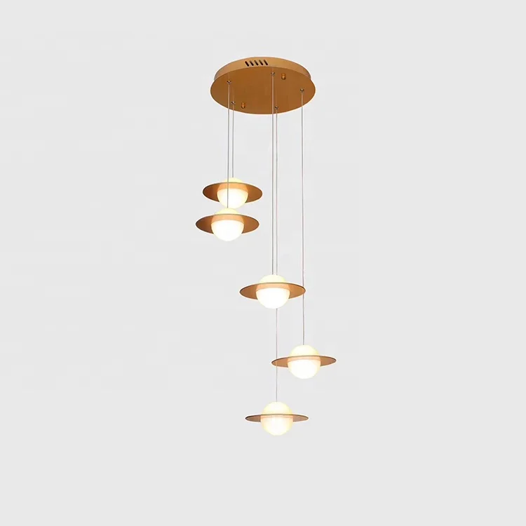 China factory wholesale custom aluminum+metal+acrylic round pendant lamp modern home lighting, Gold
China factory wholesale custom aluminum+metal+acrylic round pendant lamp modern home lighting, Gold