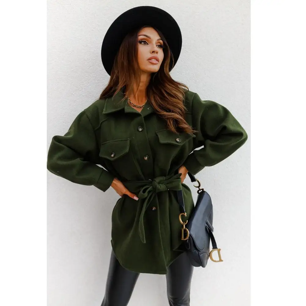2021 Trending Coats For Ladies Solid Color Women Lapel Button Down Long Trench Coat
2021 Trending Coats For Ladies Solid Color Women Lapel Button Down Long Trench Coat