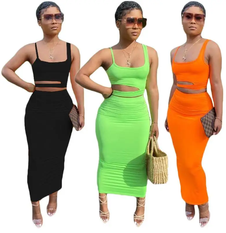 Miyu Women Summer Casual Beach Dresses 2021 Cut Out Women Two Piece Skirt Set Clothing 2 Piece Sets Outfits
Miyu Women Summer Casual Beach Dresses 2021 Cut Out Women Two Piece Skirt Set Clothing 2 Piece Sets Outfits