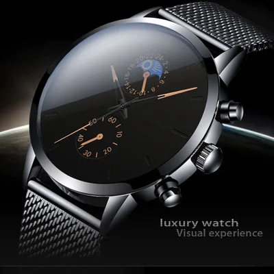 2020 Hot Seller Men's Mesh Belt Watch Simple Style Men's Fashion Business Quartz Luxury Watch
2020 Hot Seller Men's Mesh Belt Watch Simple Style Men's Fashion Business Quartz Luxury Watch