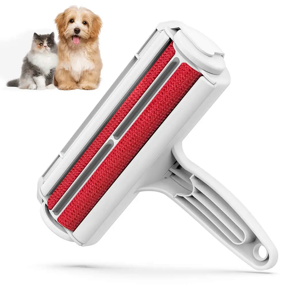 Pet Hair Remover Roller For Small Animals Self-Cleaning Dog Cat Hair Lint Remover, Red, blue/or custom color
Pet Hair Remover Roller For Small Animals Self-Cleaning Dog Cat Hair Lint Remover, Red, blue/or custom color