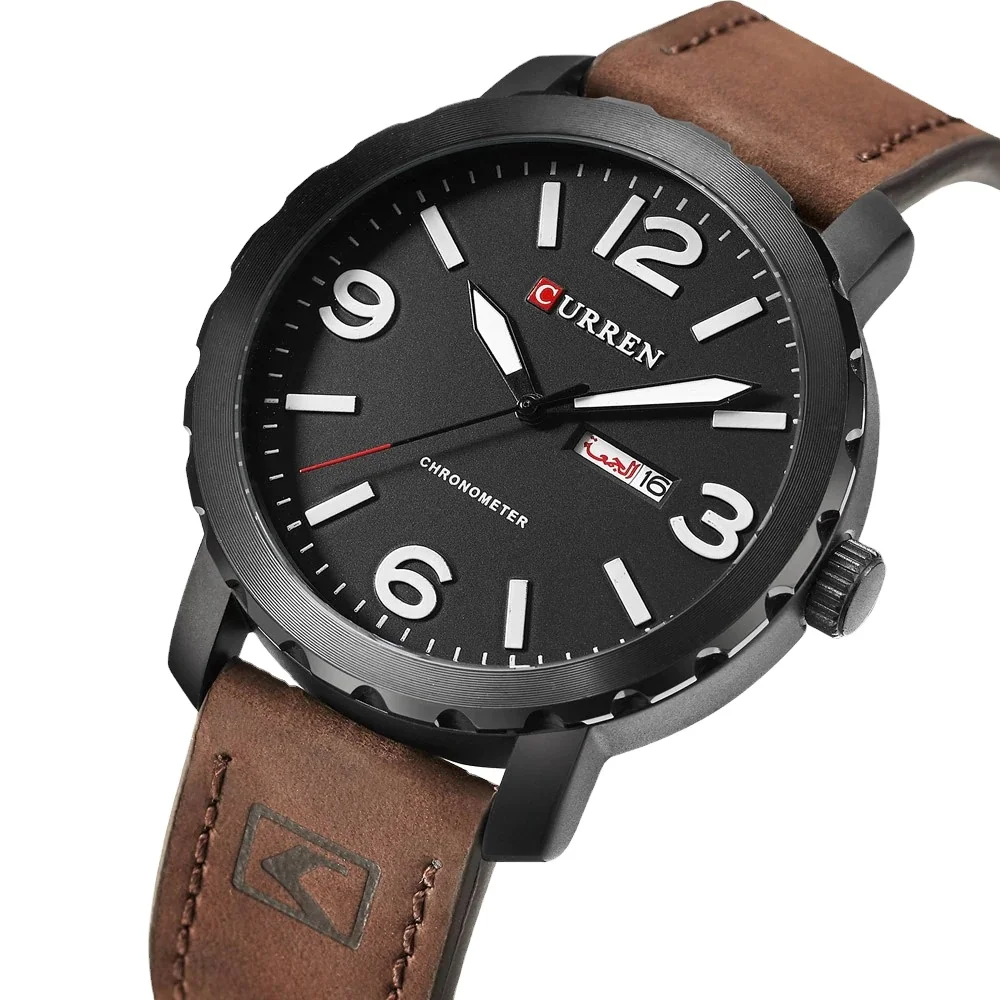 CURREN 8273 Fashion mens watches military sport quartz watch leather waterproof male wristwatches relogio masculino dropshipping
CURREN 8273 Fashion mens watches military sport quartz watch leather waterproof male wristwatches relogio masculino dropshipping