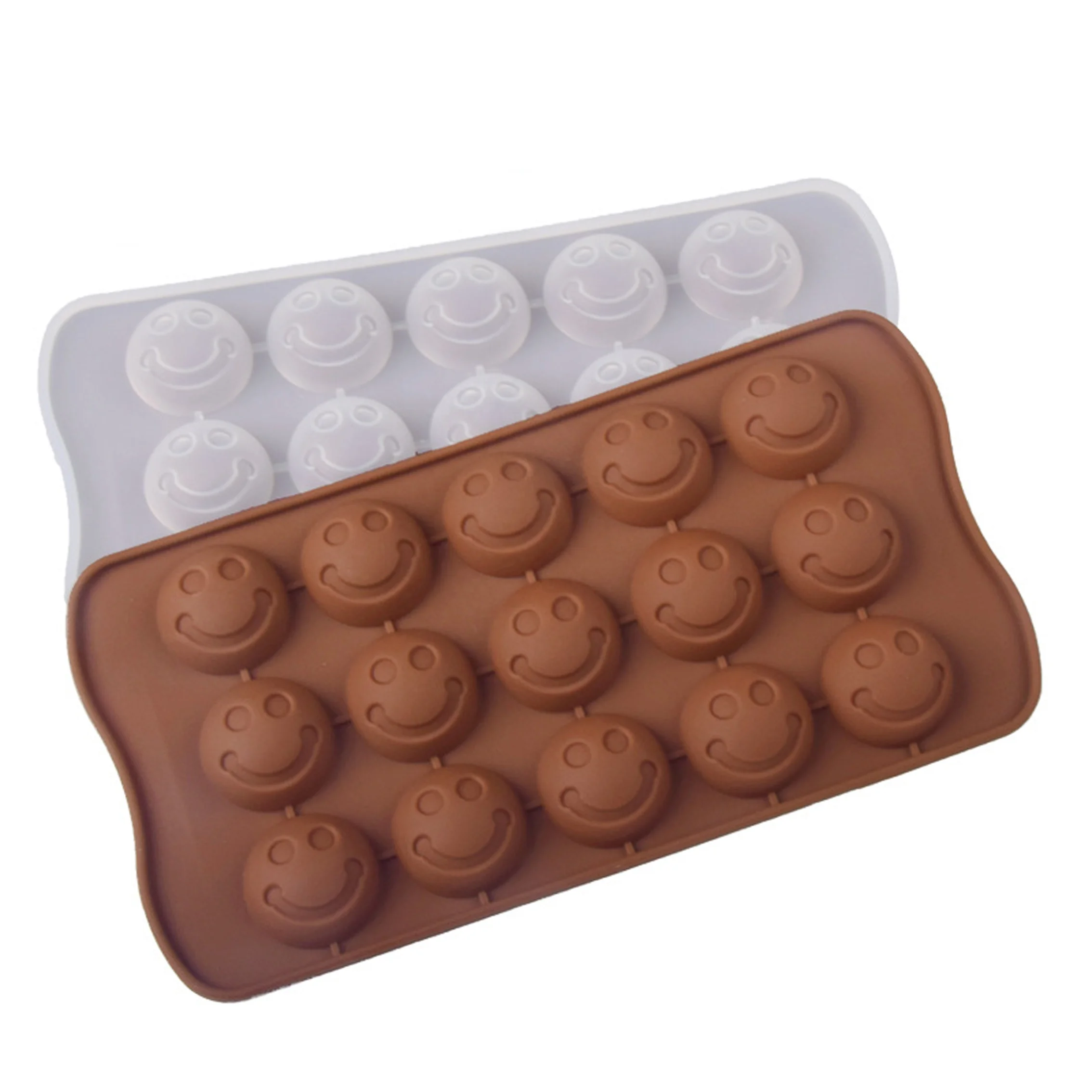 15 Holes Mini Smile Face Candy Mold Baking Cake Tray Silicone Chocolate Mould For Resin Casting Silicone Diy Tools Cake Stands, Chocolate,custom colors 
15 Holes Mini Smile Face Candy Mold Baking Cake Tray Silicone Chocolate Mould For Resin Casting Silicone Diy Tools Cake Stands, Chocolate,custom colors